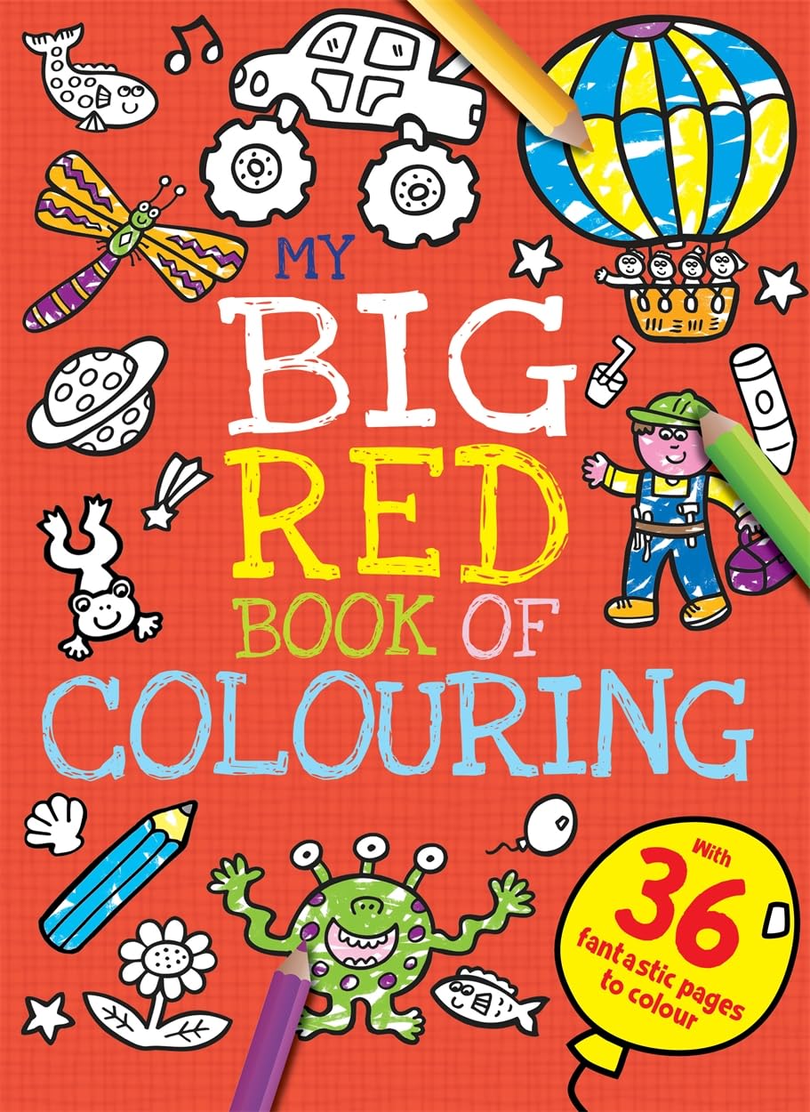 My Big Red Book of Colouring