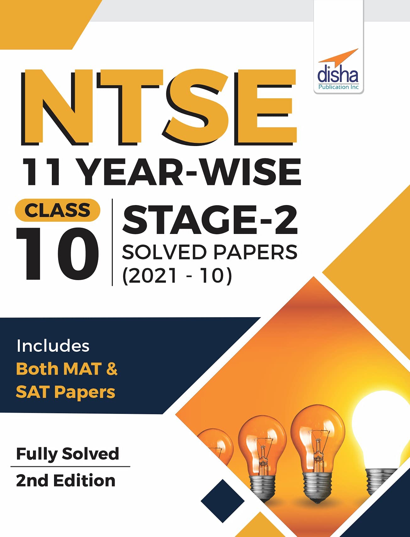 Ntse 11 YearWise Class 10 Stage 2 Solved Papers (2021  10)
