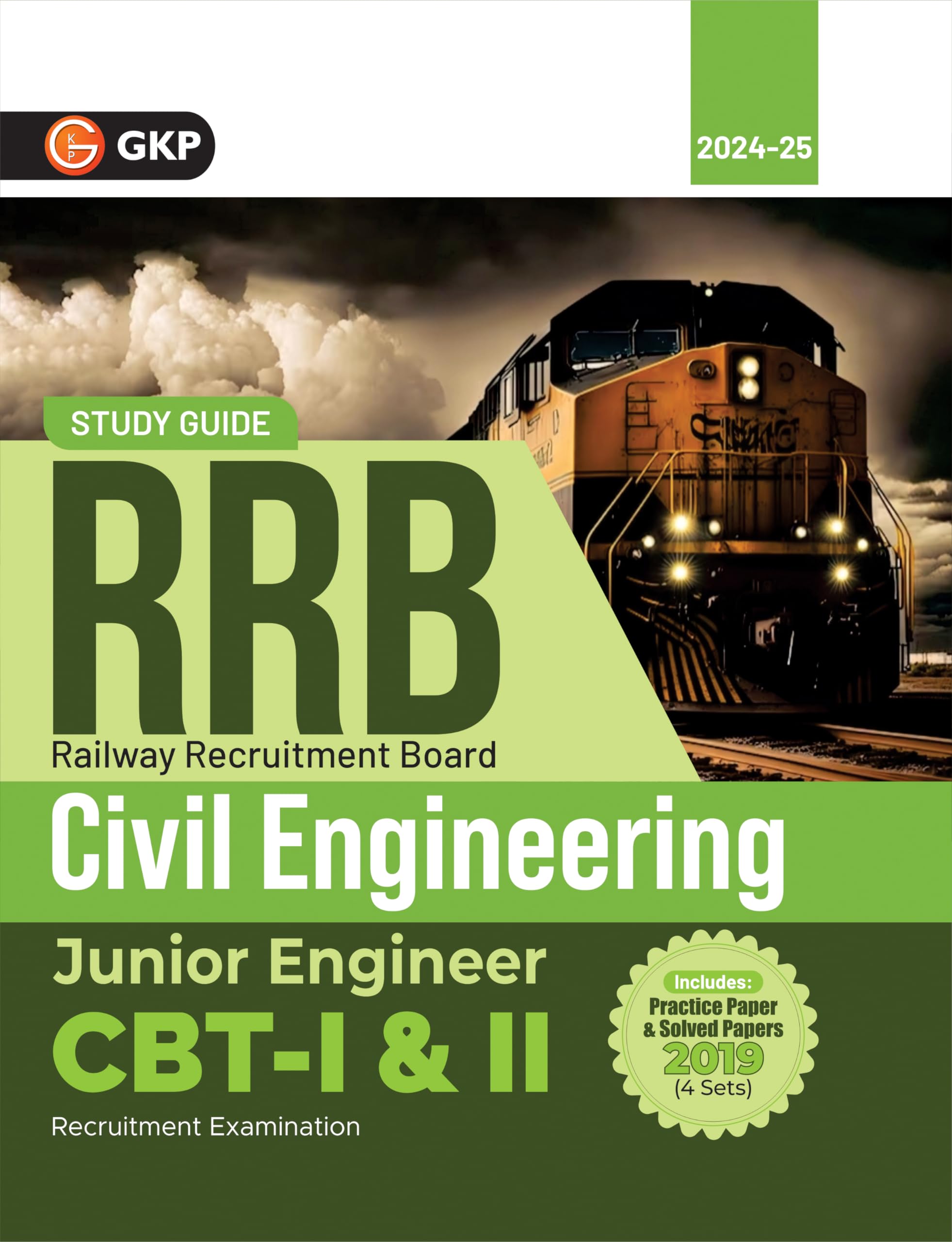 Gkp Rrb Junior Engineer (Je) Guide 202425 | CbtI & CbtIi | Civil Engineering | Includes Solved Papers From 2019 Exams