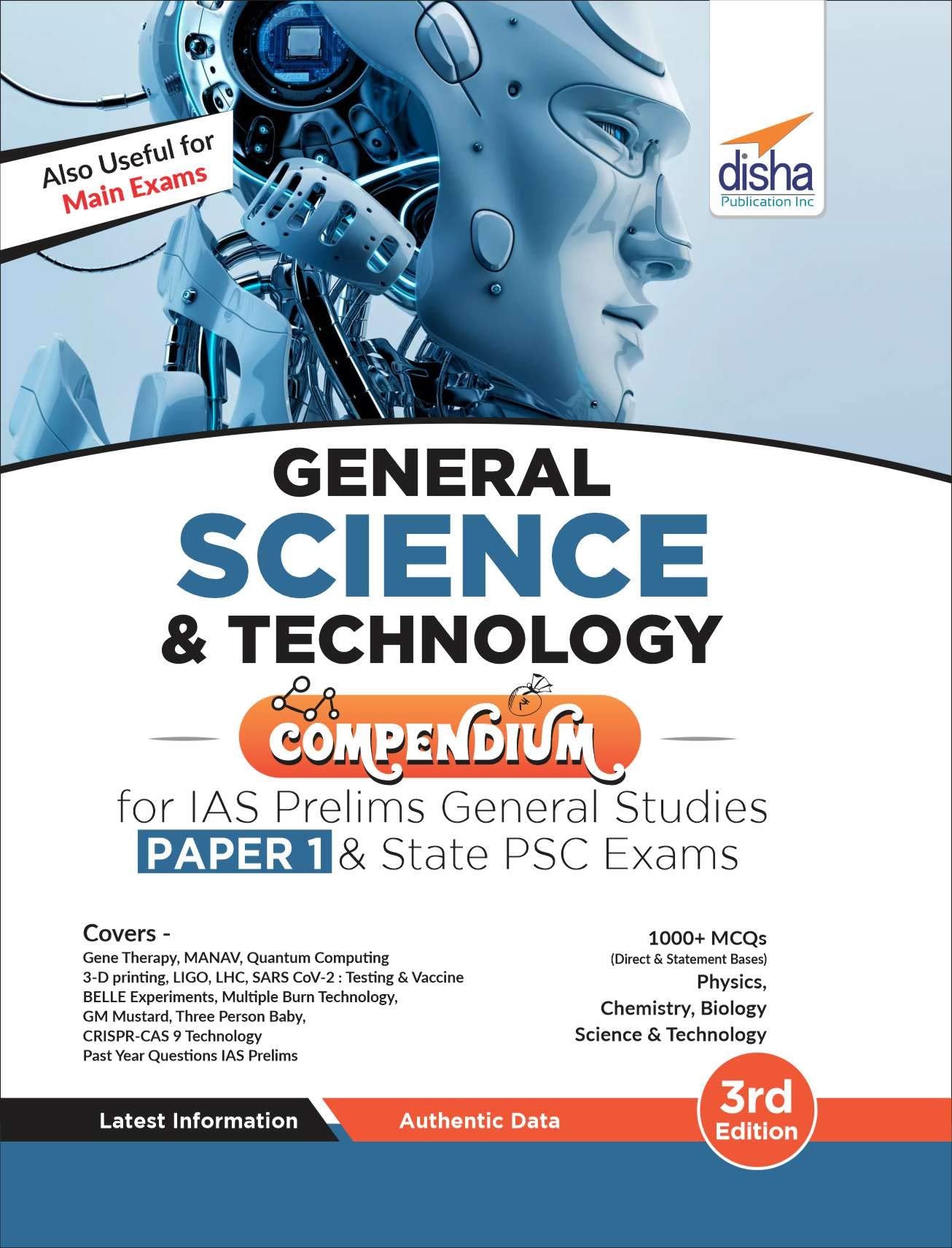 General Science & Technology Compendium For Ias Prelims General Studies Paper 1 & State Psc Exams 3Rd Edition