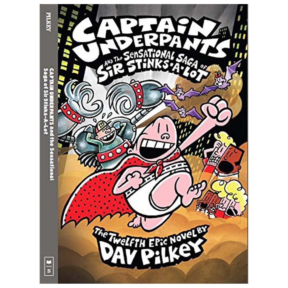 Captain Underpants and the Sensational Saga of Sir StinksaLot [Paperback] [Jan 01, 2001] DEV PILKEY