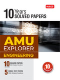 MTG AMU Explorer For Engineering Entrance Exam 2024  10 Previous Years Solved Questions Papers with 5 Model Test Papers