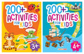 Brain Activity Books for Kids  400+ Brain Boosting Activities (Set of 2 Books)  Books for Kids Age 4+  Early Learning  Activ