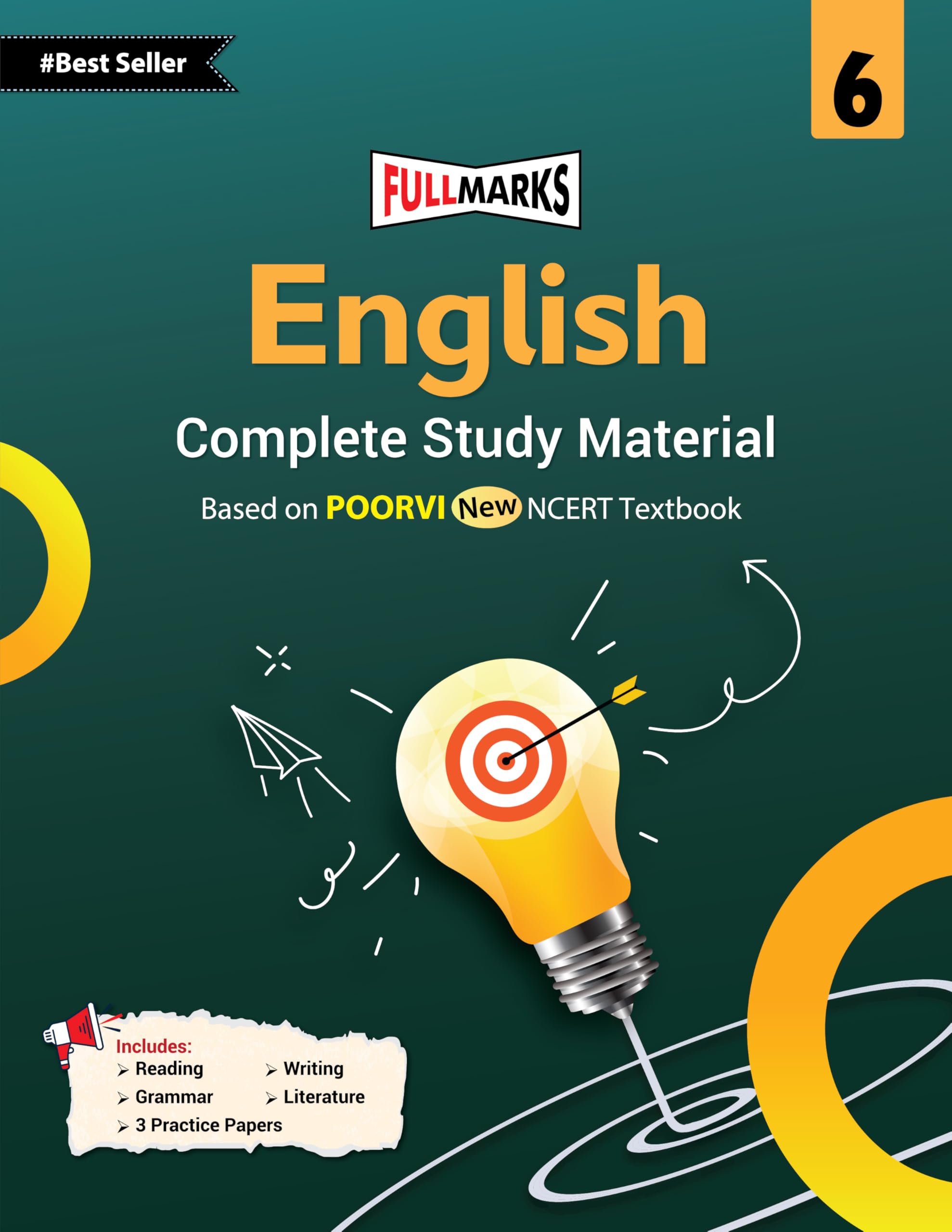 Full Marks Poorvi Complete Study Material for Class 6: Based on New NCERT Textbook Poorvi | Summary | Solved NCERT Textual Quest