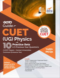 Go To Guide For Cuet (Ug) Physics With 10 Practice Sets & 5 Previous Year Questions; Cucet  Central Universities Common Entranc