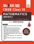Super 10 Cbse Class 10 Mathematics (Basic) 202122 Term I Sample Papers With Omr Sheets