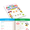 My First Line Tracing Patterns Writing Fun : Early Learning Tracing and Activity Workbook, line drawing and colouring books, pr