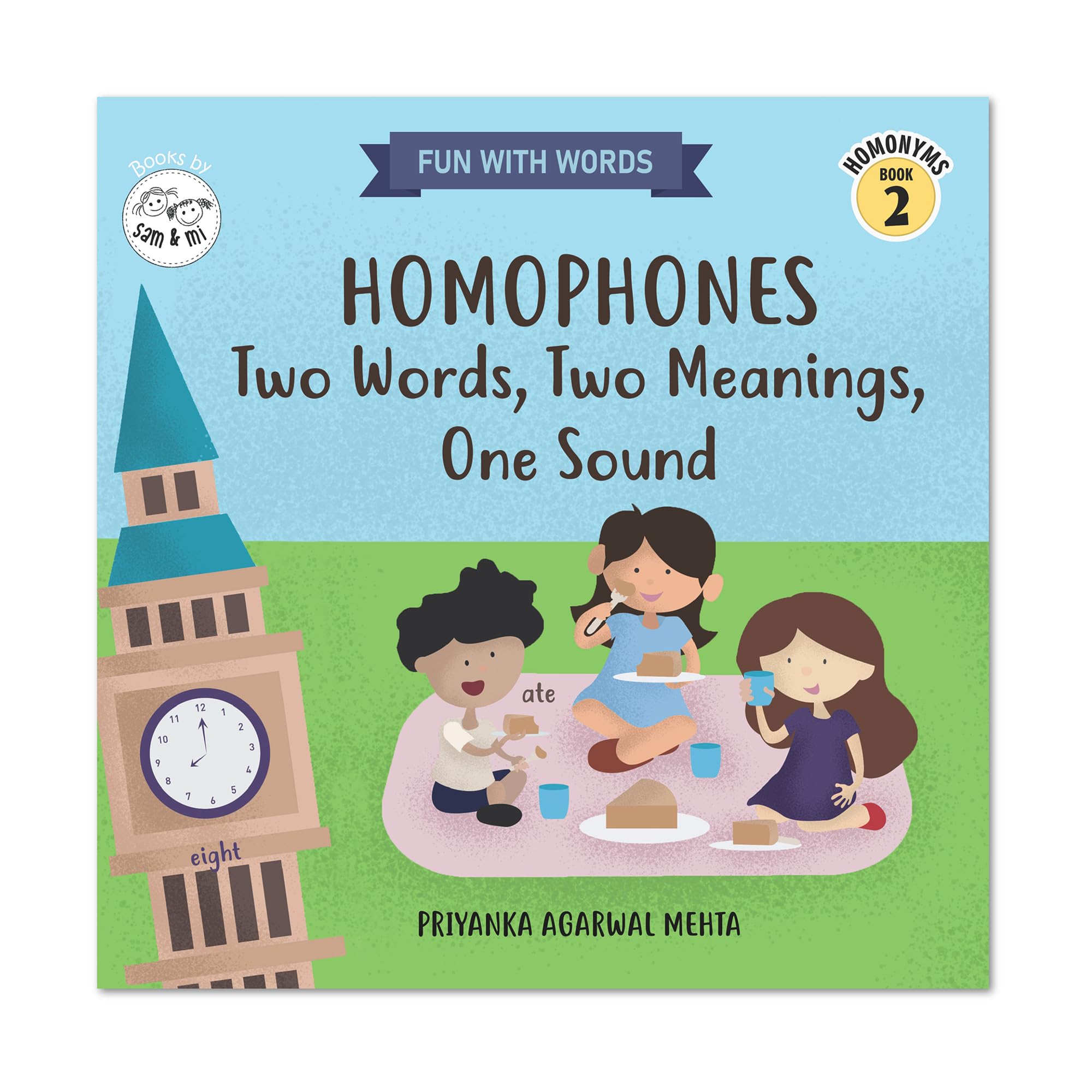 Homophones Book for Kids | Learn SoundAlike Words with Different Meanings | Fun Vocabulary & Spelling Learning Book for Prescho