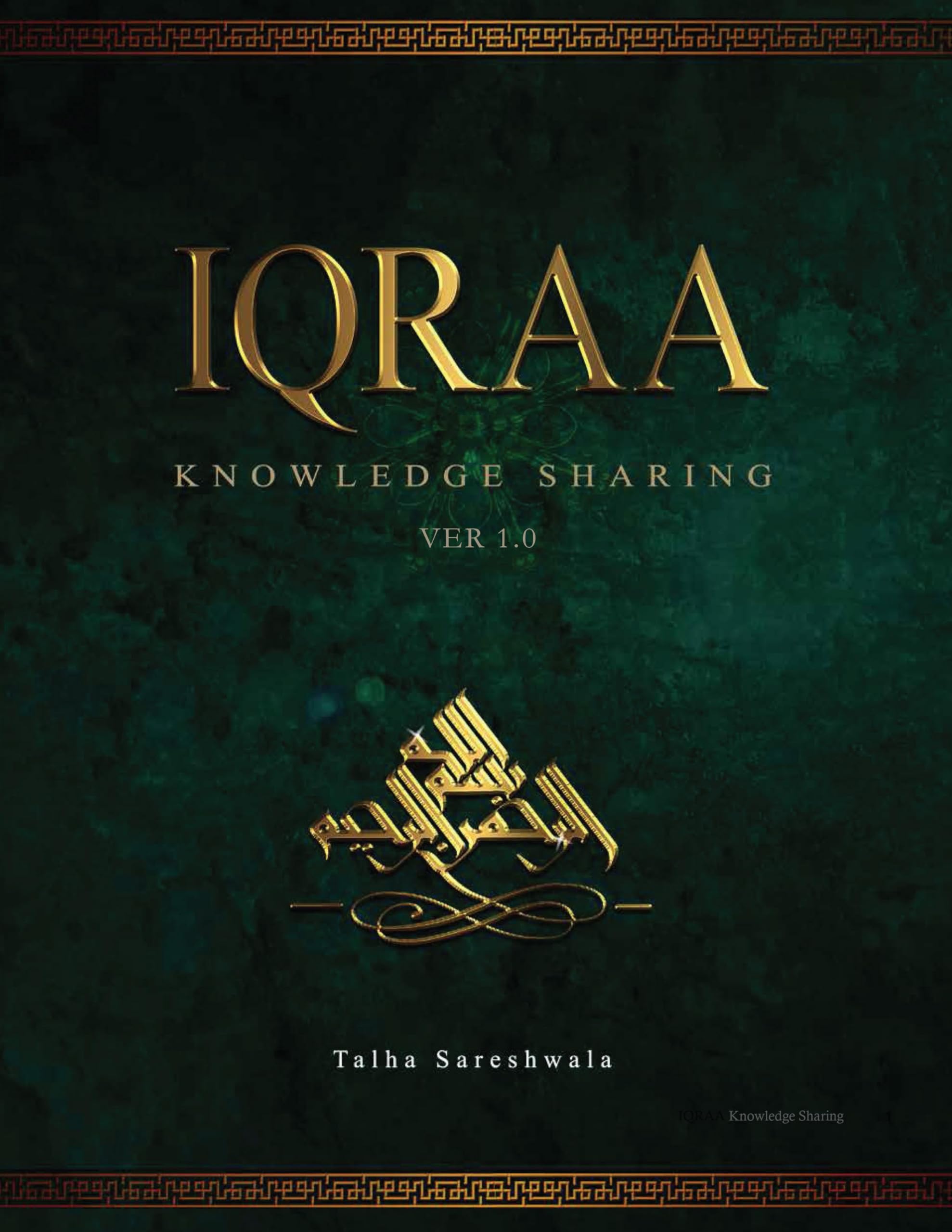 IQRAA KNOWLEDGE SHARING : Ver 1.0