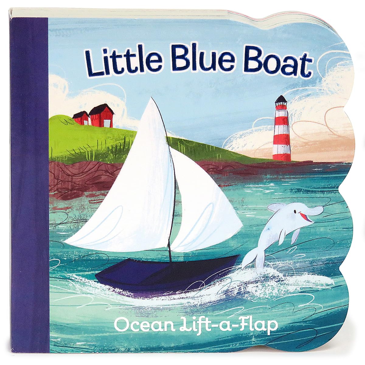 Little Blue Boat Chunky LiftaFlap Board Book (Babies Love)