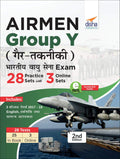 Airmen Group Y (GairTakniki) Bhartiya Vayu Sena Exam 28 Practice Sets with 3 Online Sets 2nd Hindi Edition
