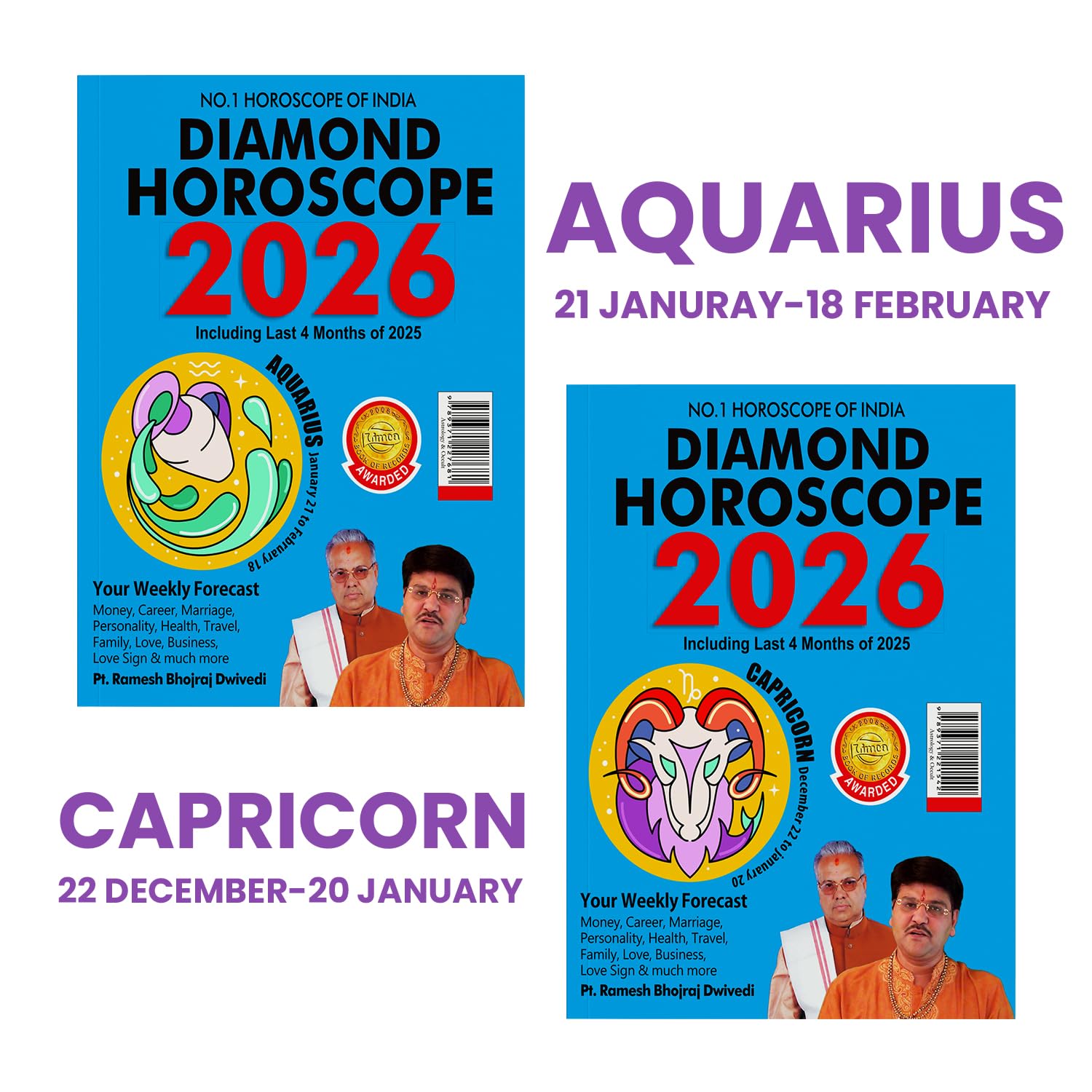 Horoscope 2026 : Complete Zodiac Guide for Aquarius + Capricorn
