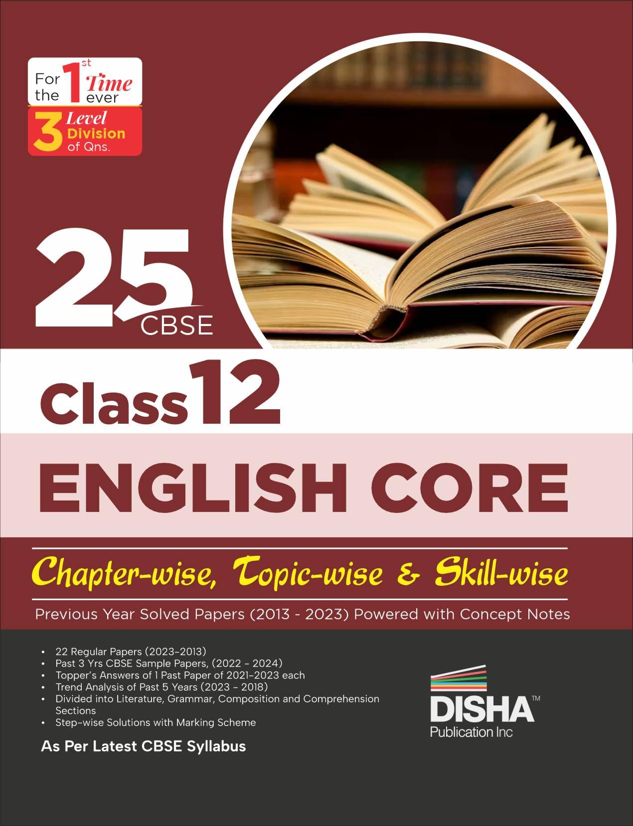 25 Cbse Class 12 English Core ChapterWise, TopicWise & SkillWise Previous Year Solved Papers (2013  2023) Powered With Conce