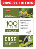 MTG 100 Percent NCERT & CBSE Biology Class 12 For 202627 Exam | As Per Revised NCERT Textbooks Syllabus | Theory, Concept Map, 