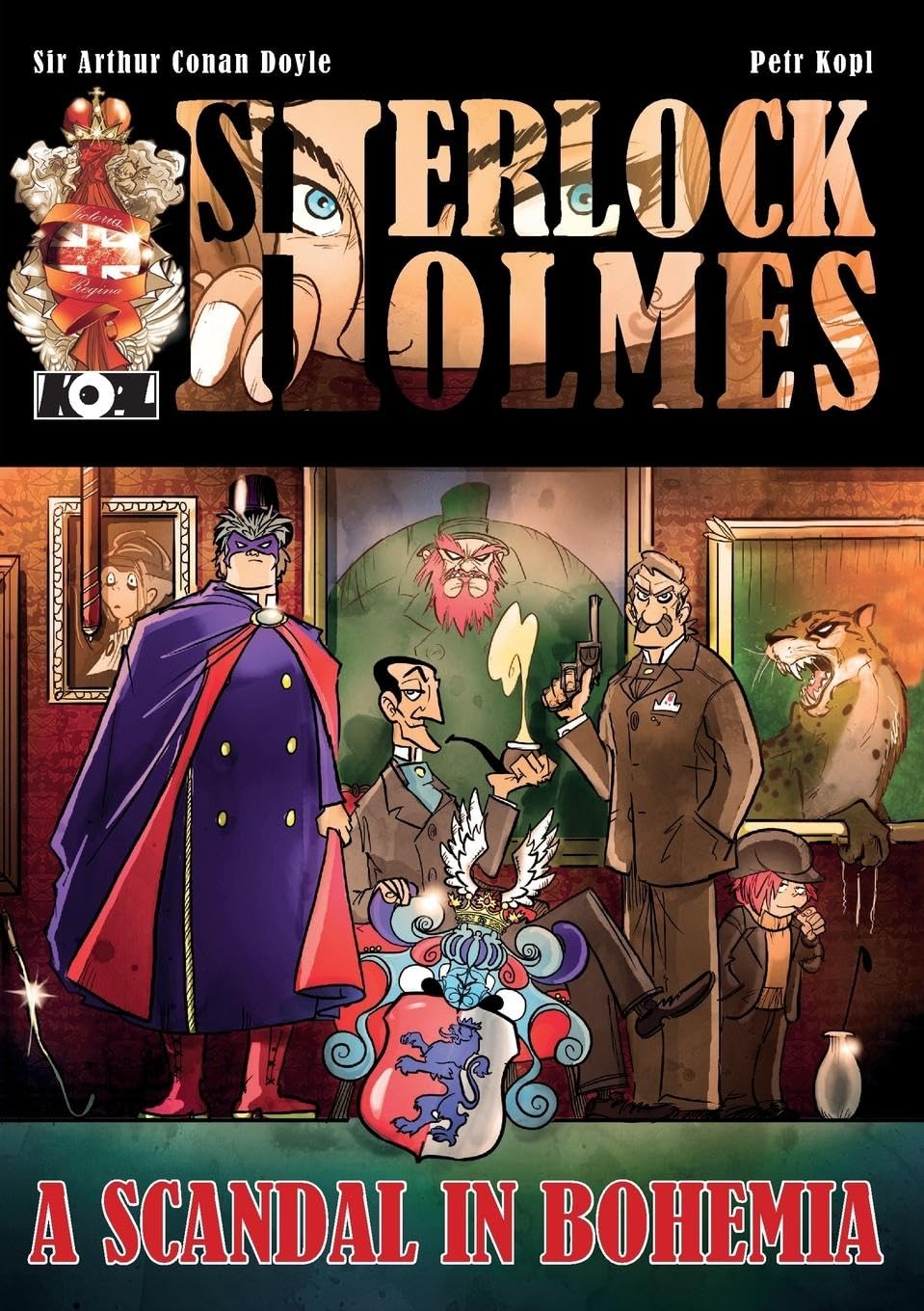 A Scandal In Bohemia  A Sherlock Holmes Graphic Novel