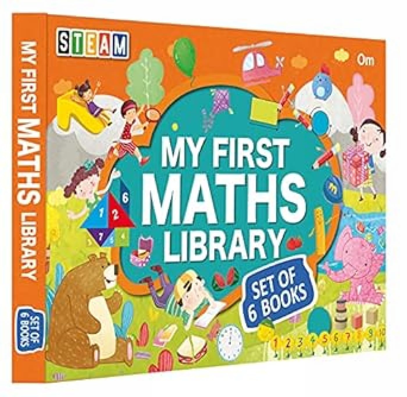 Encyclopedia Steam : My First Maths Library (Set of 6 Books)