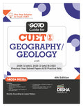 Go To Guide For Cuet (Ug) Geography/ Geology With 2024 (2 Sets),2023 (2 Sets) & 2022 Previous Year Solved Papers & 10 Practice S
