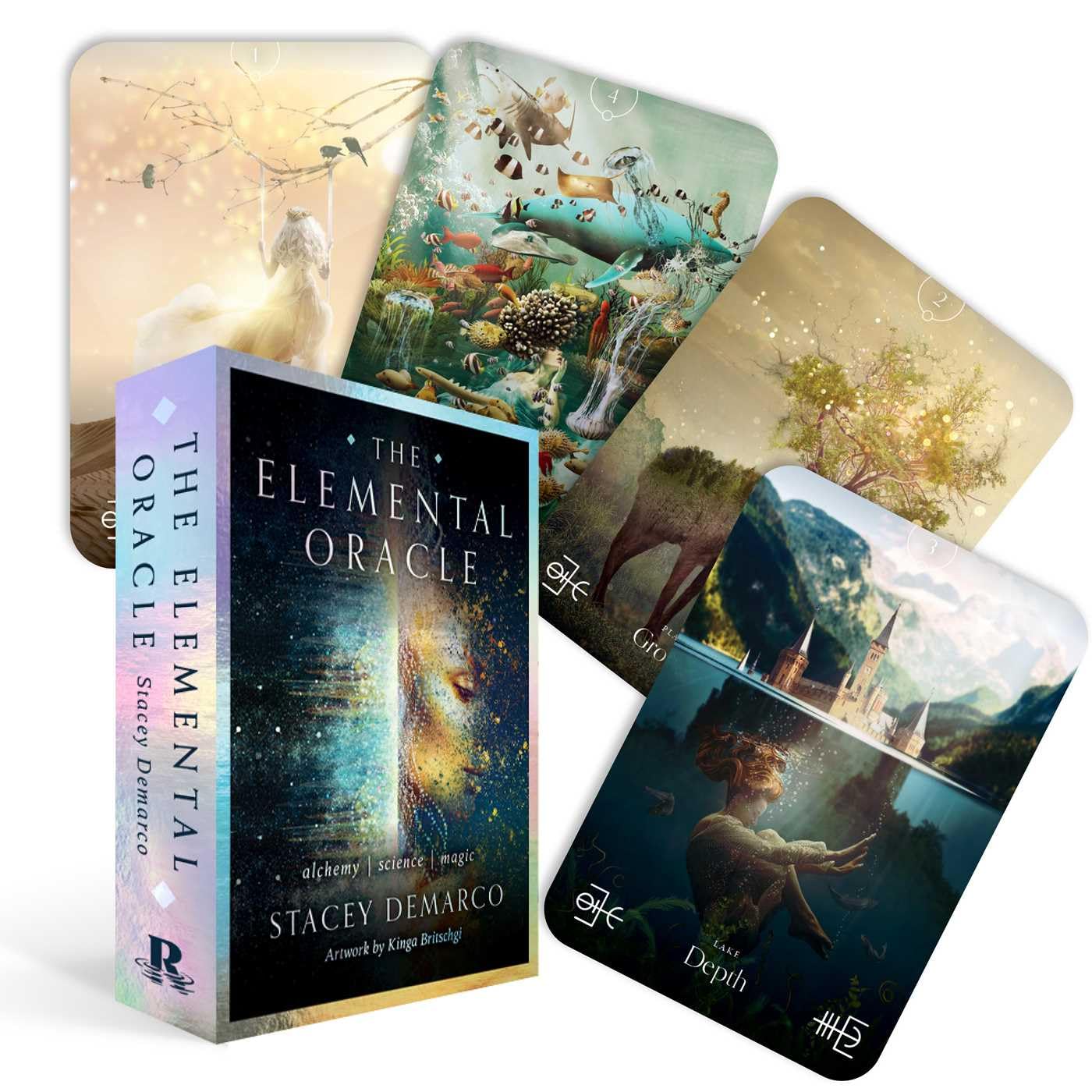 The Elemental Oracle: alchemy  science  magic (Rockpool Oracle Card Series)