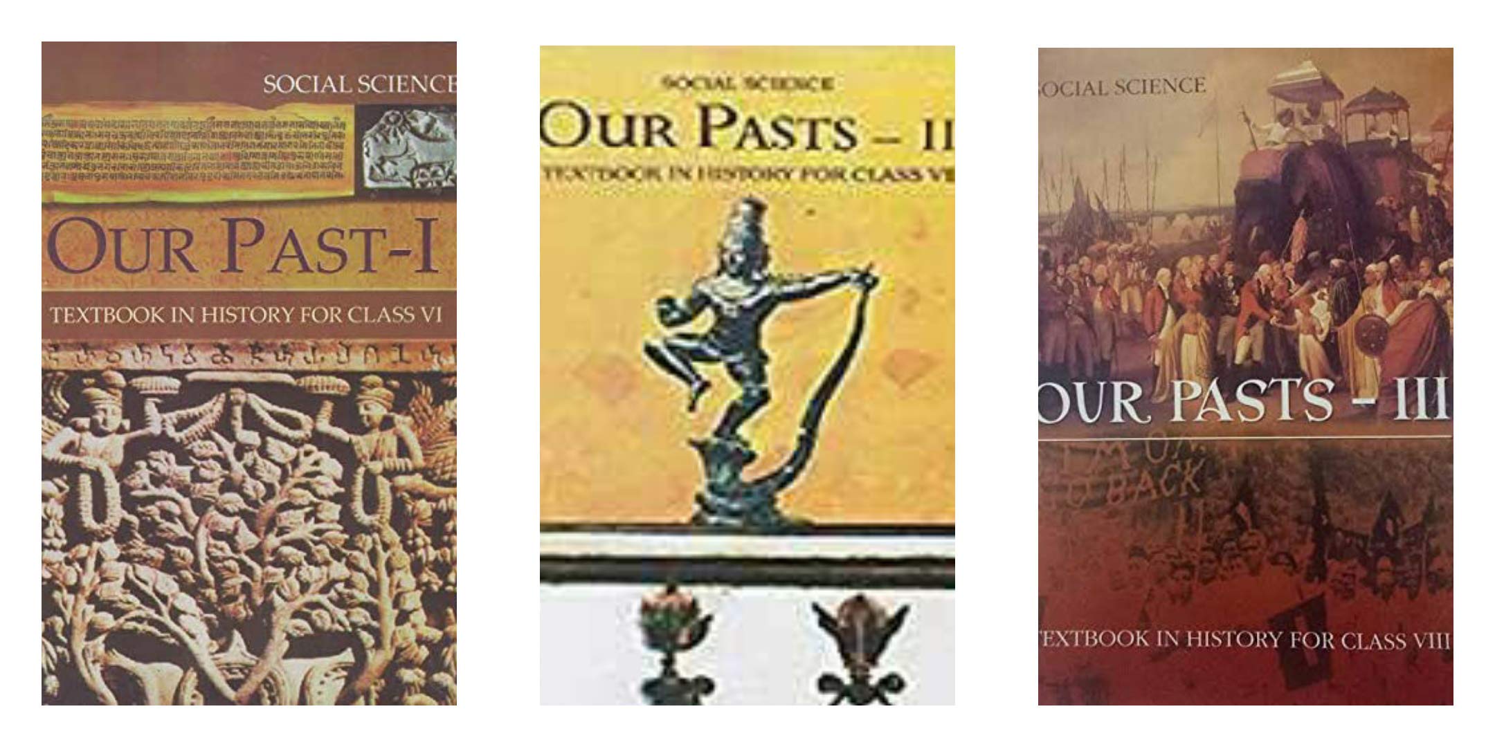 Ncert History Books Set From Class6 To Class8 (English Medium) Set Of 3 Books By Ncert 202526 Edition