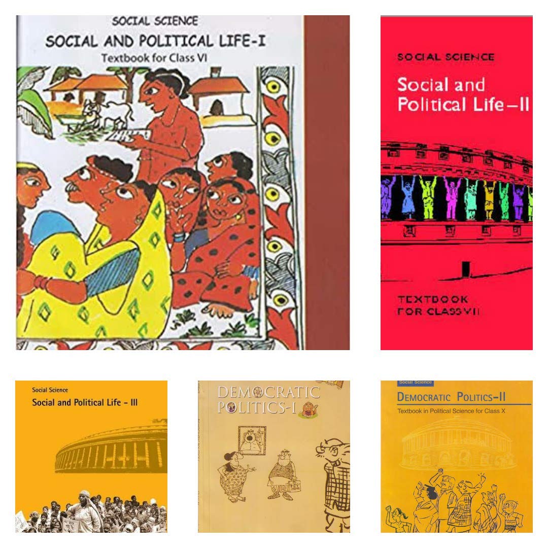 Ncert Political Science From Class 6 10 (Set Of 5 Book) English Medium 202526 Edition