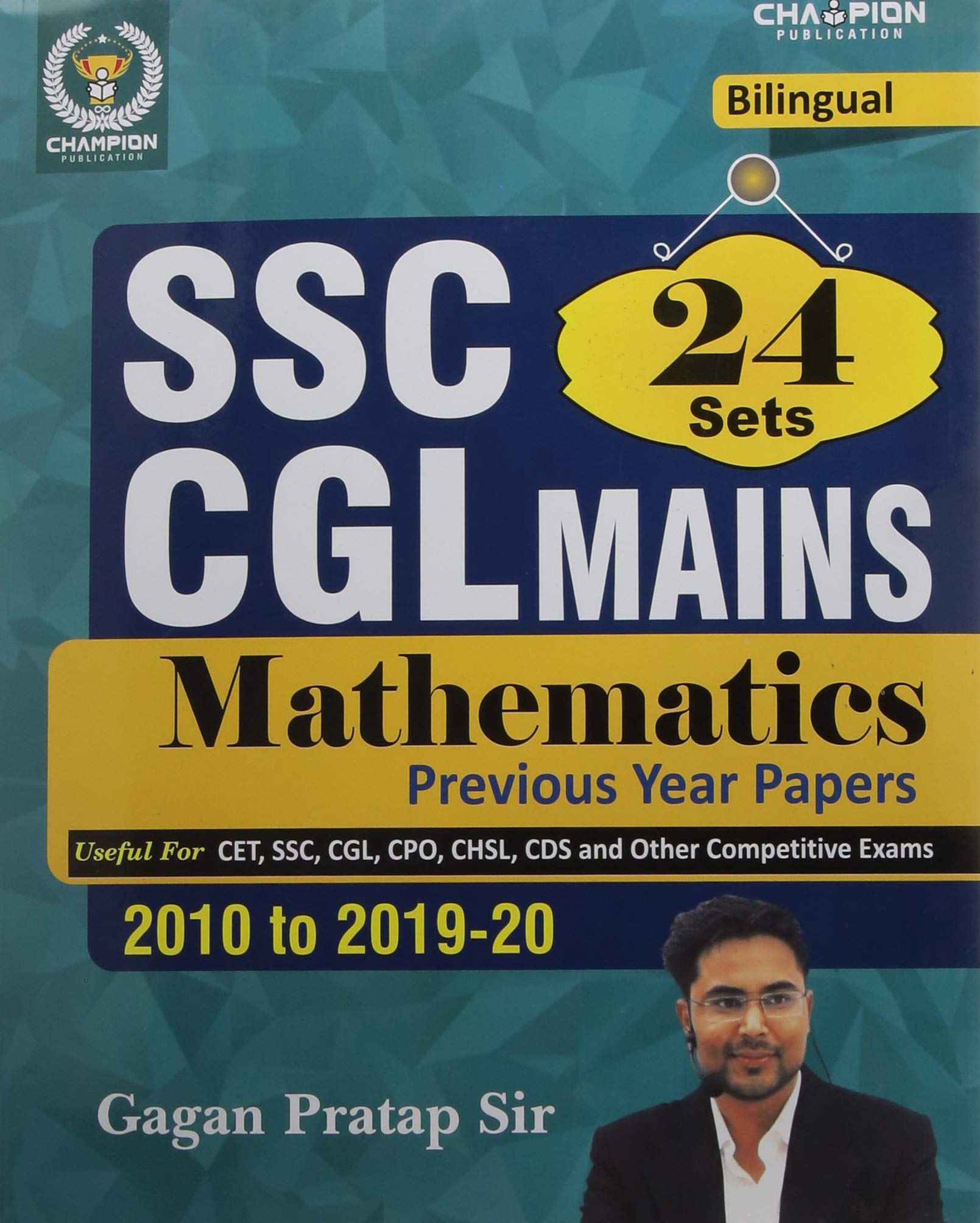 Mathematics | Ssc Cgl Mains | 24 Sets | Gagan Pratap Sir | Bilingual)