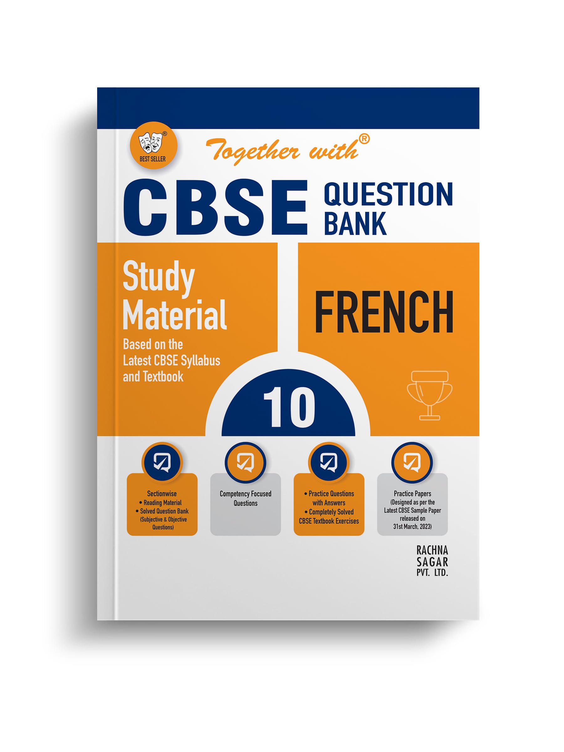 Together with CBSE Question Bank Class 10 French with Sample Paper for Exam 2024 (Chapterwise & Topicwise)
