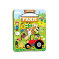 At The Farm Die Cut Window Board Book For Kids Age 3+ | Early Learning Picture Book With DieCut Shapes, Bright Illustrations & 
