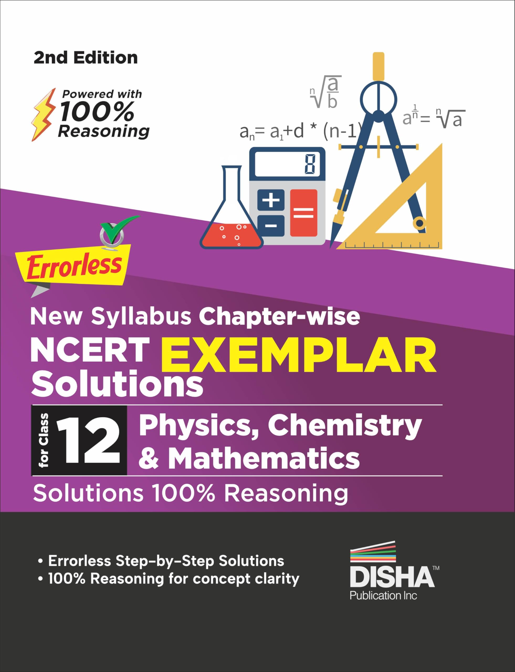 Errorless New Syllabus ChapterWise Ncert Exemplar Solutions Class 12 Physics, Chemistry & Mathematics Solutions | 100% Reasonin
