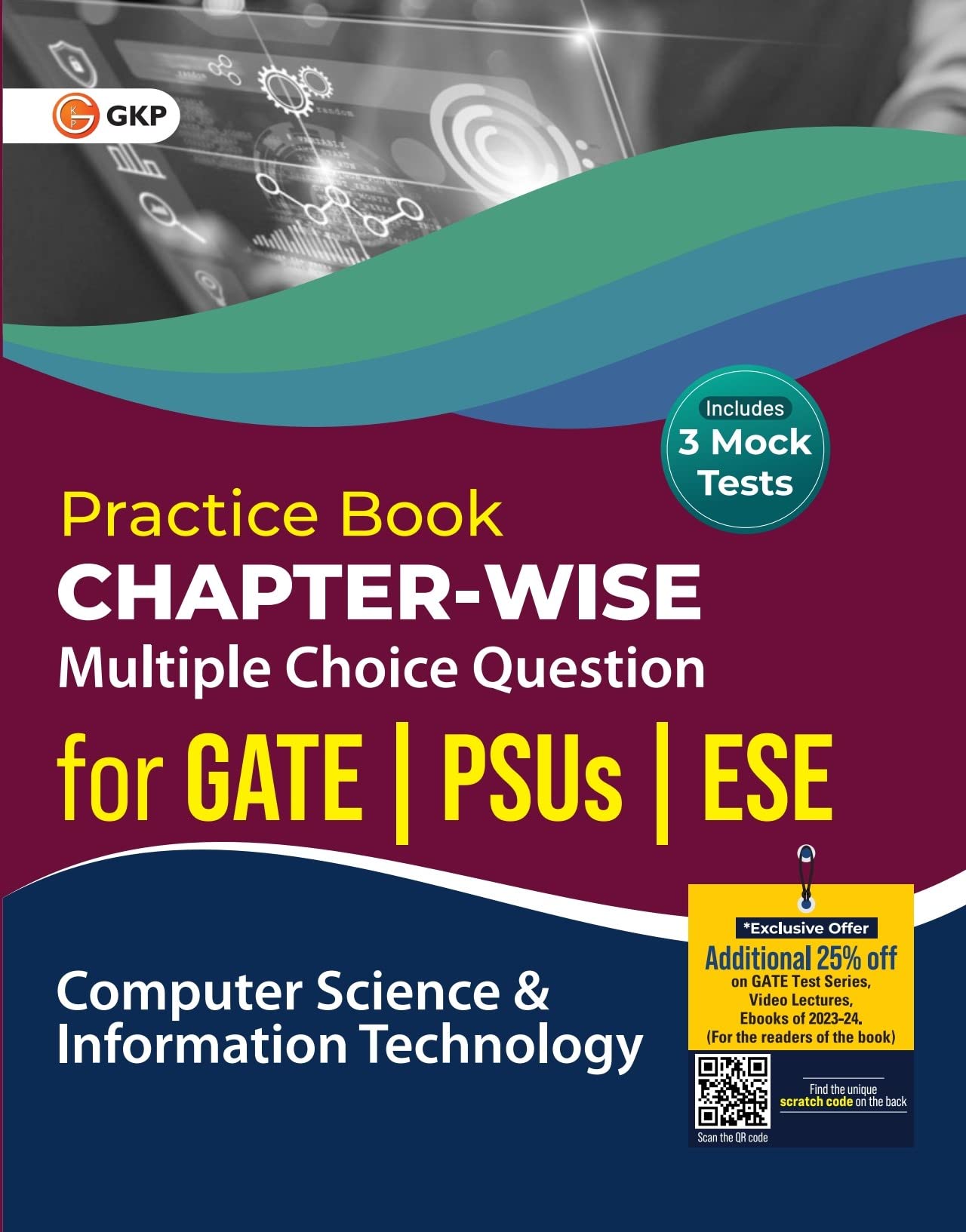 Practice Book : Computer Science & It  ChapterWise Multiple Choice Questions For Gate, Psus And Ese By Gkp