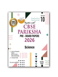 Together With Cbse Pariksha PreBoard Papers For Class 10 Science | 3 Question Papers + Answer Booklet | Board Examination 2026