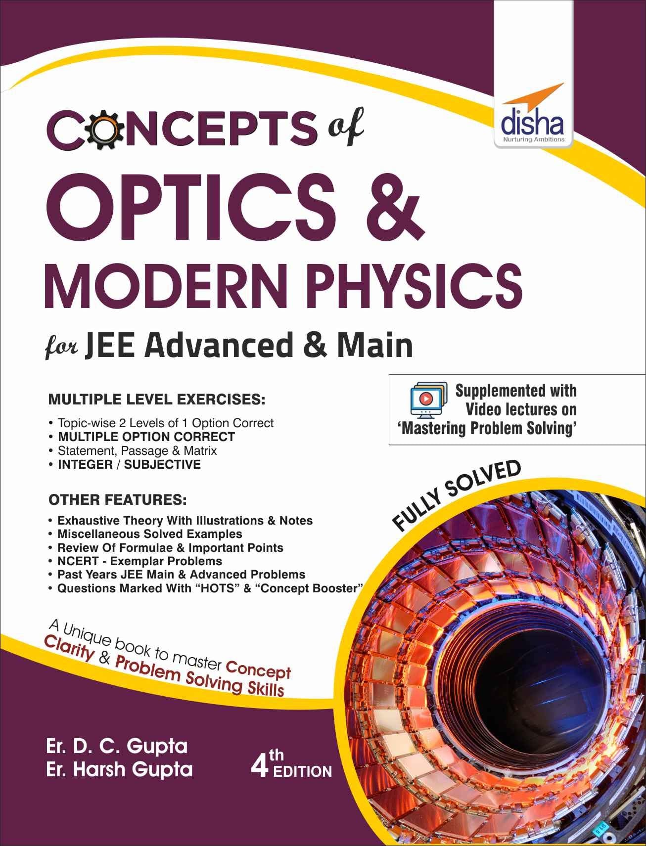 Concepts Of Optics & Modern Physics For Jee Advanced & Main 4Th Edition