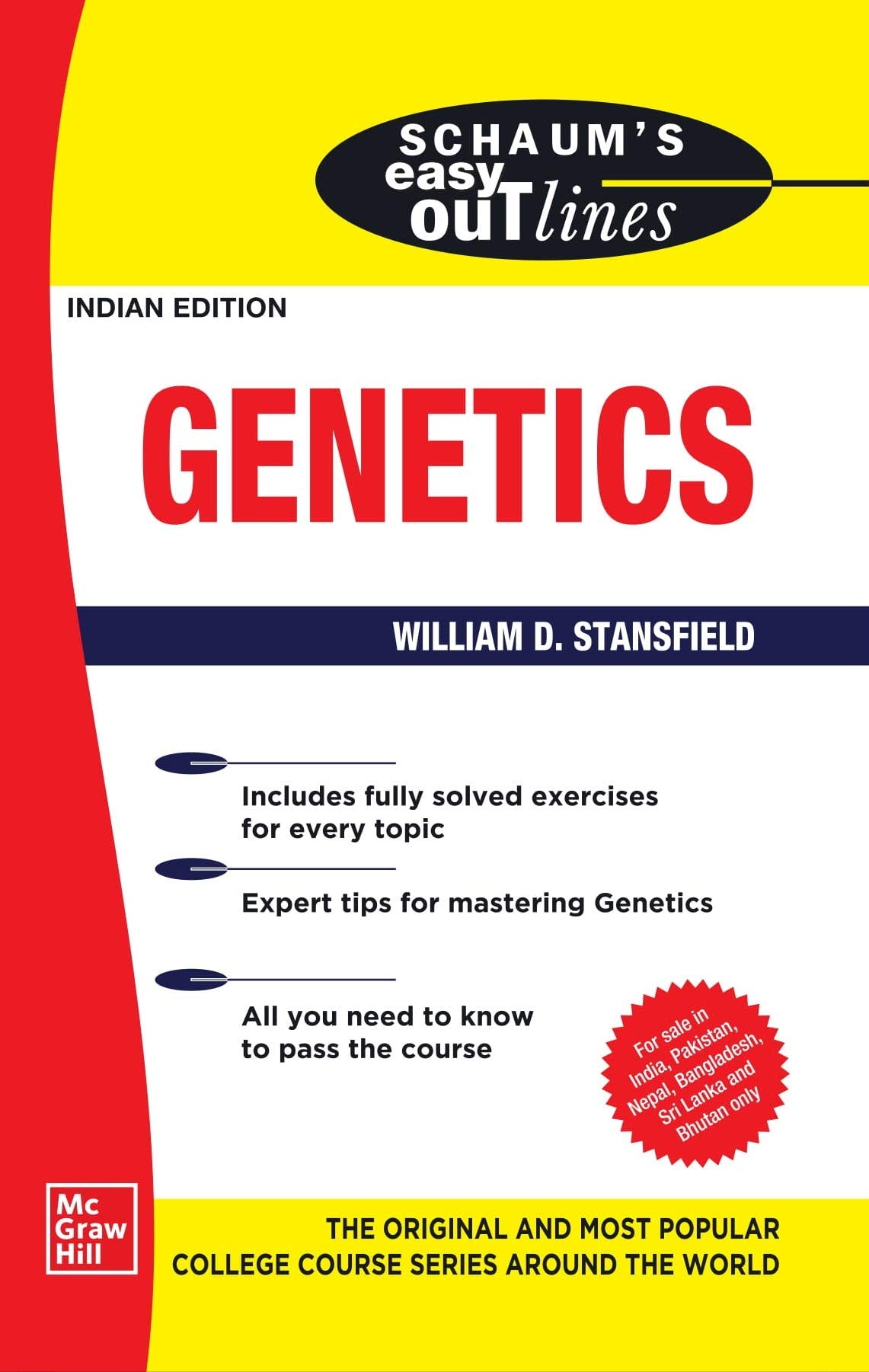 SCHAUMS EASY OUTLINES OF GENETICS (PB 2020)