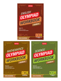 MTG Class9 NSOIMOIEO (Science, Mathematics & English) Olympiad Workbook Combo (Set of 3 Books) | MCQs, & Achievers Section  