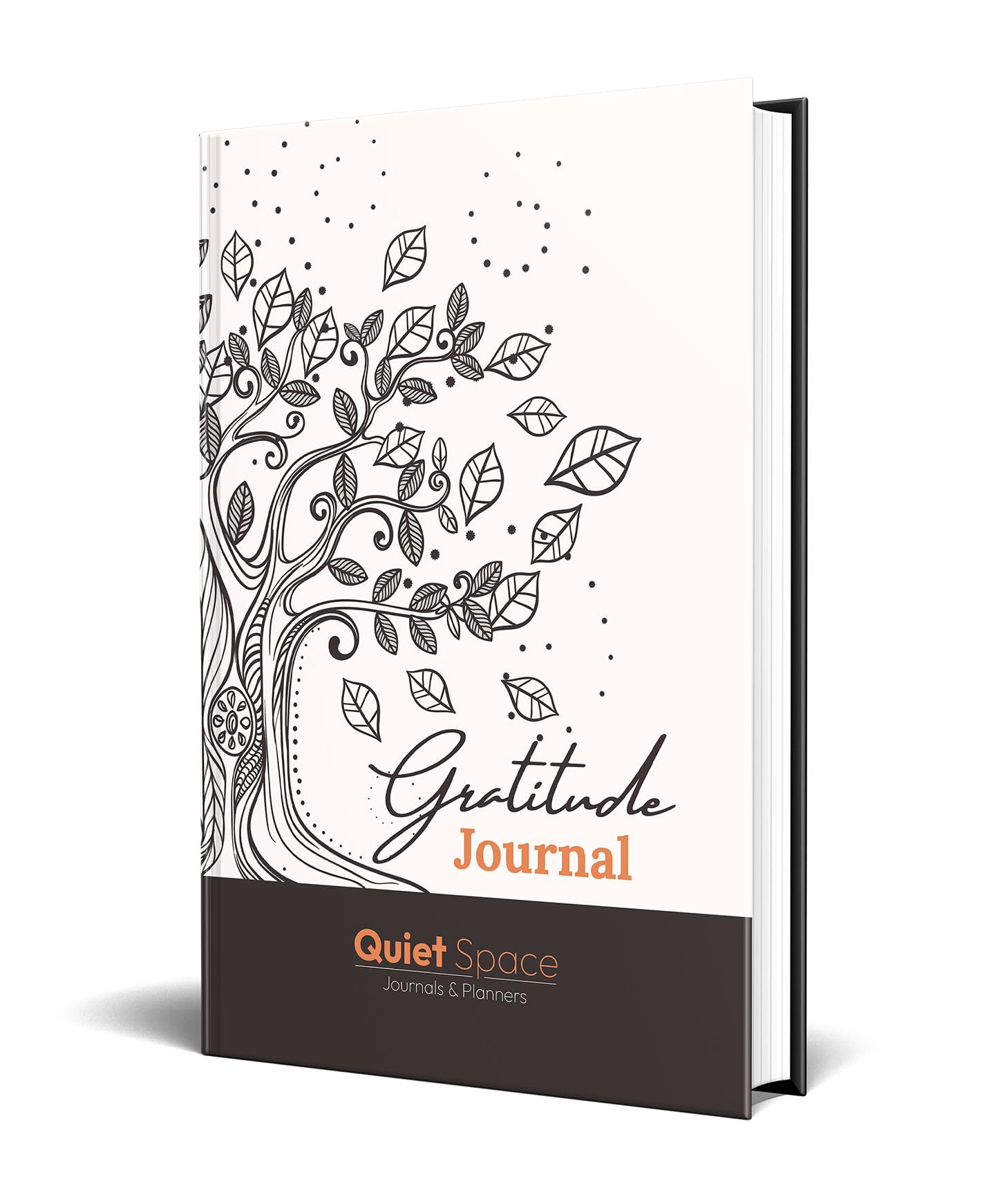 Gratitude Journal By Quiet Space | 204 Pages 4 Months Undated A5 Hardbound | Feel Grateful, Say Thank You With Pay It Forward, H