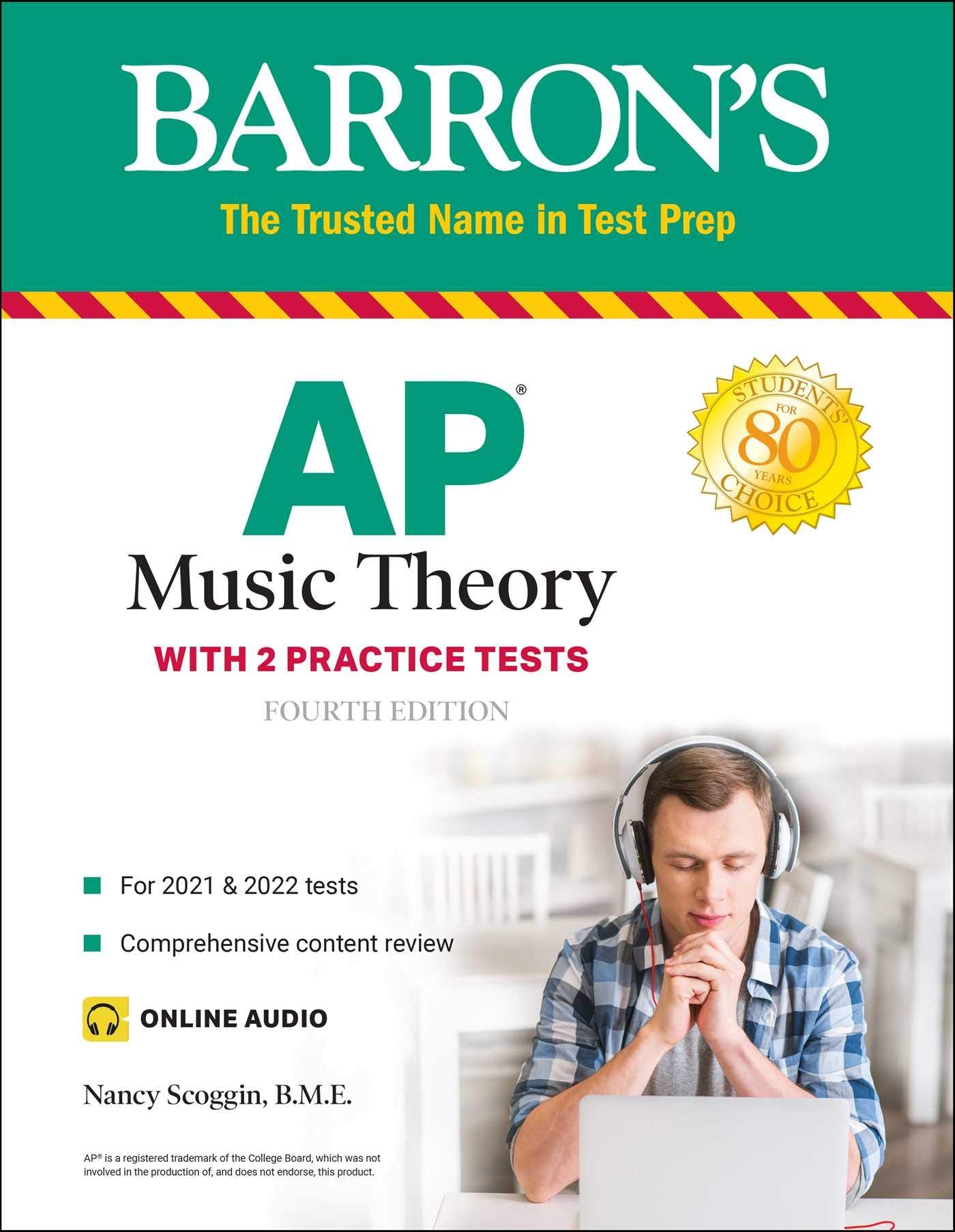 AP Music Theory: 2 Practice Tests + Comprehensive Review + Online Audio (Barrons AP)