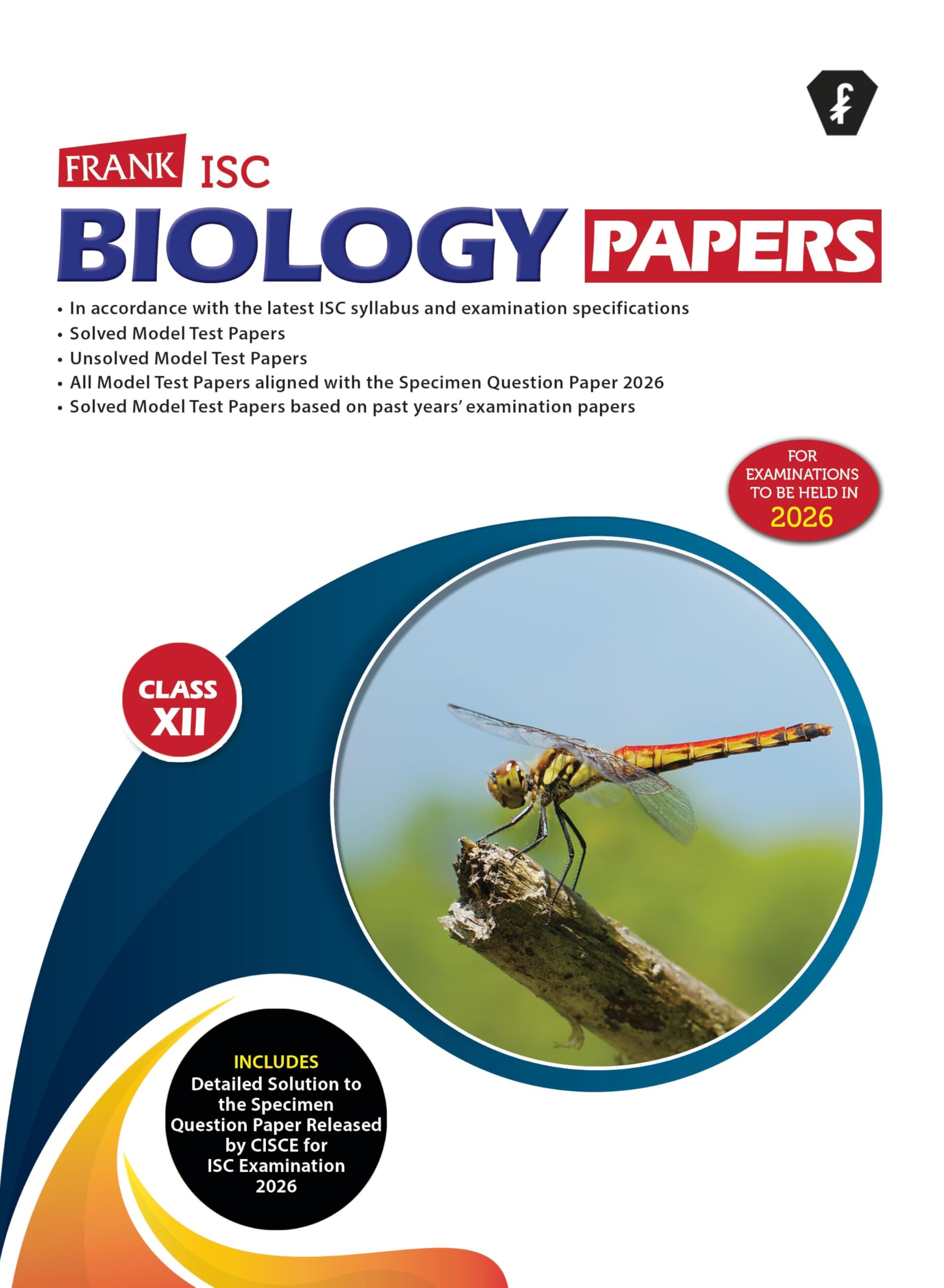 Frank Isc Biology Sample Papers Class 12 | Solved & Unsolved Mtp | Based On Specimen Paper 2026 | Isc Exam Practice Book 202526
