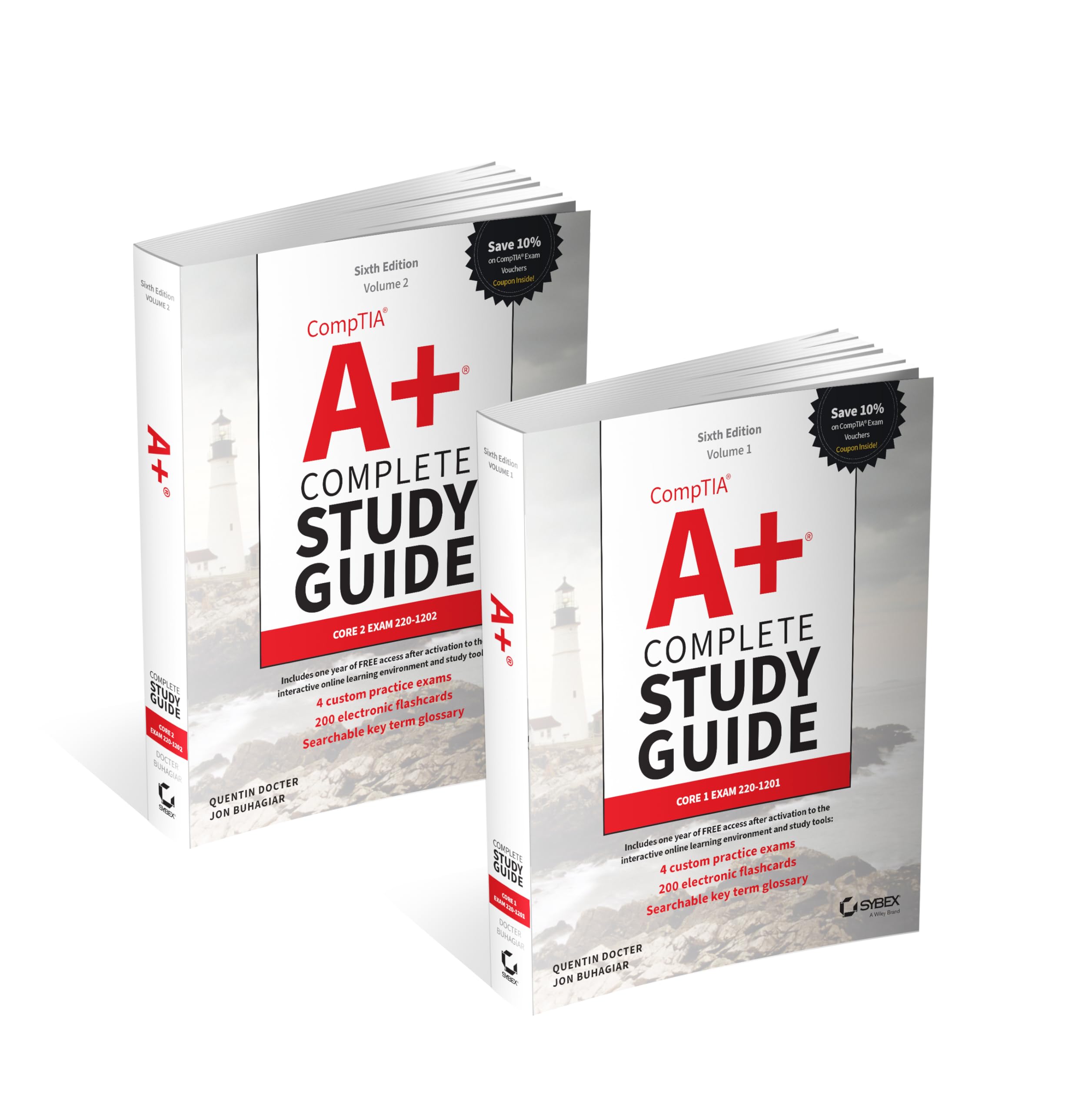 CompTIA A Complete Study Guide 2Volume Set: Volume 1 Core 1 Exam 2201201 and Volume 2 Core 2 Exam 2201202 (Sybex Study Guide)