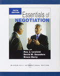 Essentials Of Negotiation 5Ed (Ie) (Pb 2011)