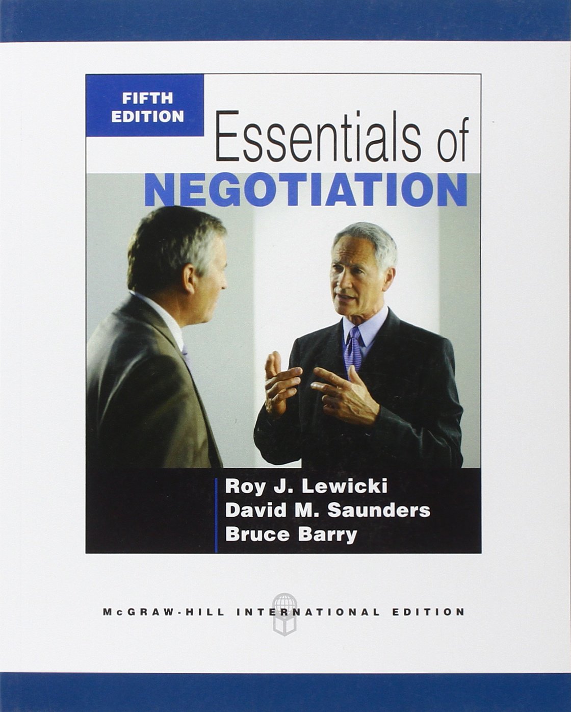 Essentials Of Negotiation 5Ed (Ie) (Pb 2011)