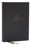 KJV: King James Version, Black, Hardcover, CenterColumn Reference With Apocrypha, Red Letter, Comfort Print