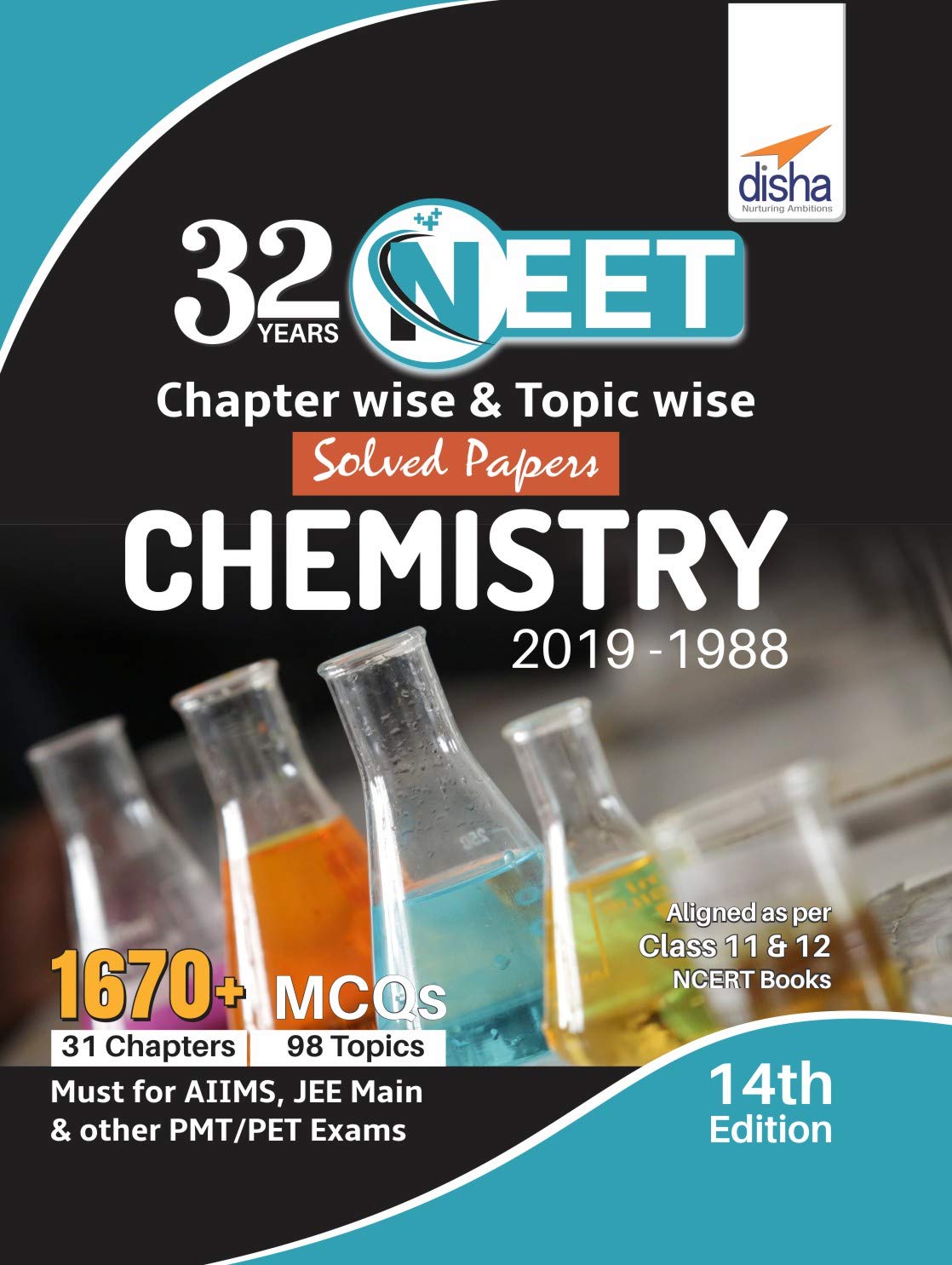 32 Years Neet ChapterWise & TopicWise Solved Papers Chemistry (2019  1988) 14Th Edition