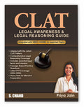 CLAT LA/LR Legal Awareness & Legal Reasoning Guide Book 2025  2026 for Exam Preparation | By Priya Jain | Common Law Admission 