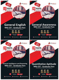 Nra Cet Exam For Graduation Pass (Combo Pack Of 4 Books) | 74 TopicWise Solved Tests (General Intelligence & Reasoning, General