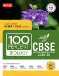 Mtg Cbse Class12 100 Percent Biology For 202526 Board Exam | As Per Latest Ncert & Cbse Syllabus | ChapterWise Question Bank,