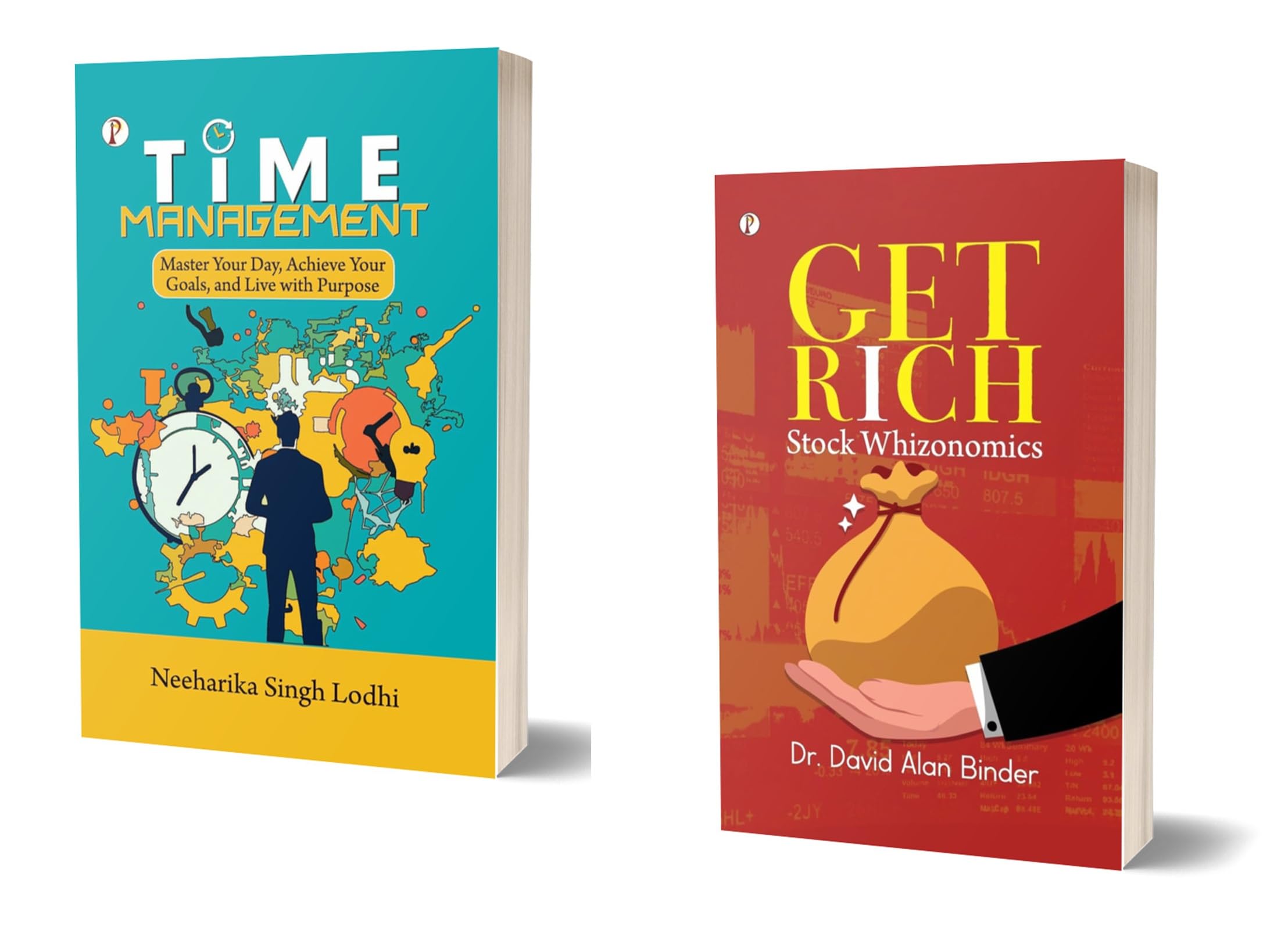 Time Management and Get Rich Combo Set of 2 Books
