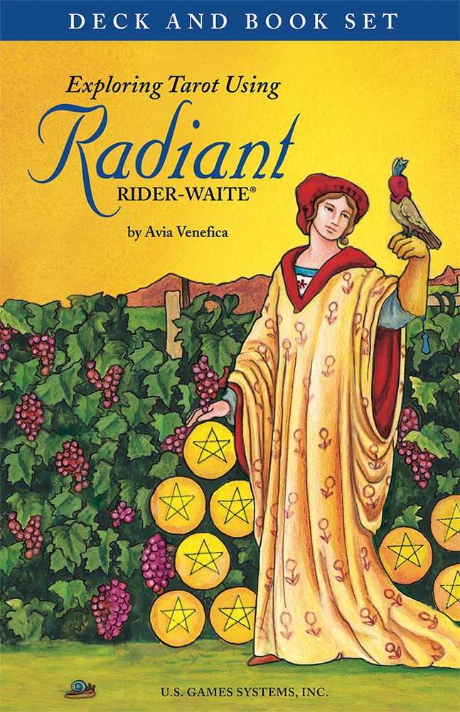 Exploring Tarot Using Radiant RiderWaite: BeginnerFriendly Starter Set, Complete with Tarot Deck, 272Page Guidebook & Spread 