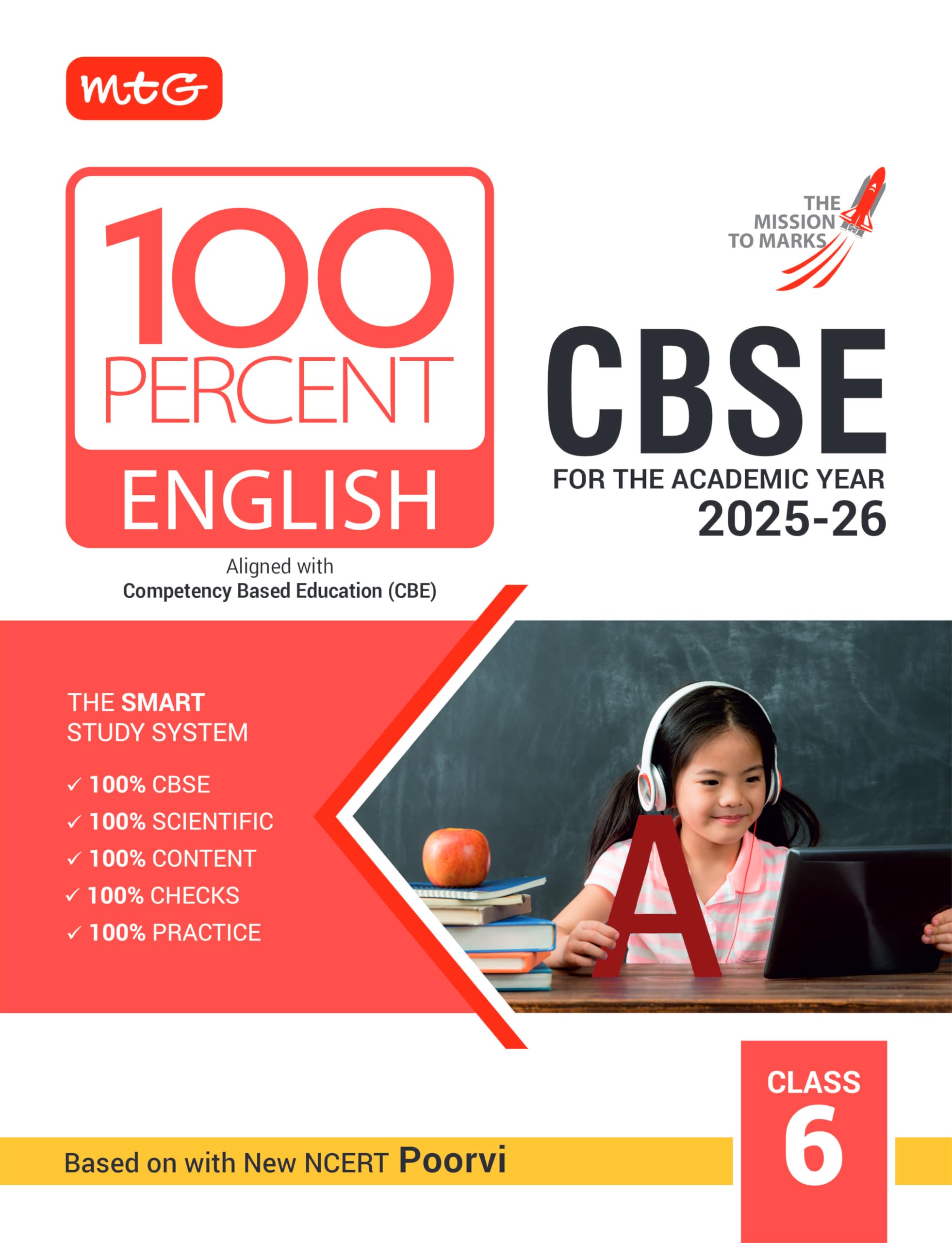 (OLD EDITION) MTG CBSE Class6 100 Percent English Language & Literature