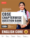 MTG CBSE Chapterwise Question Bank Class 12 English Core For 2026 Board Exam | As Per Latest CBSE Syllabus Released on 28 March 