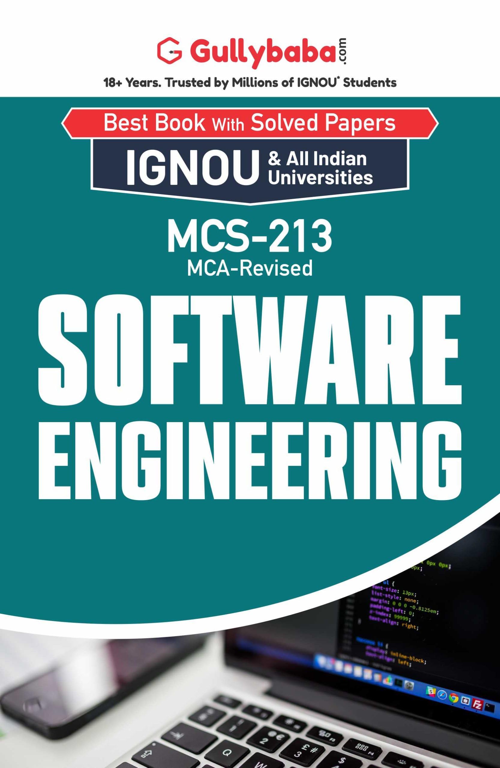 Gullybaba IGNOU MCA (Revised) 1st Sem MCS213 Software Engineering in English