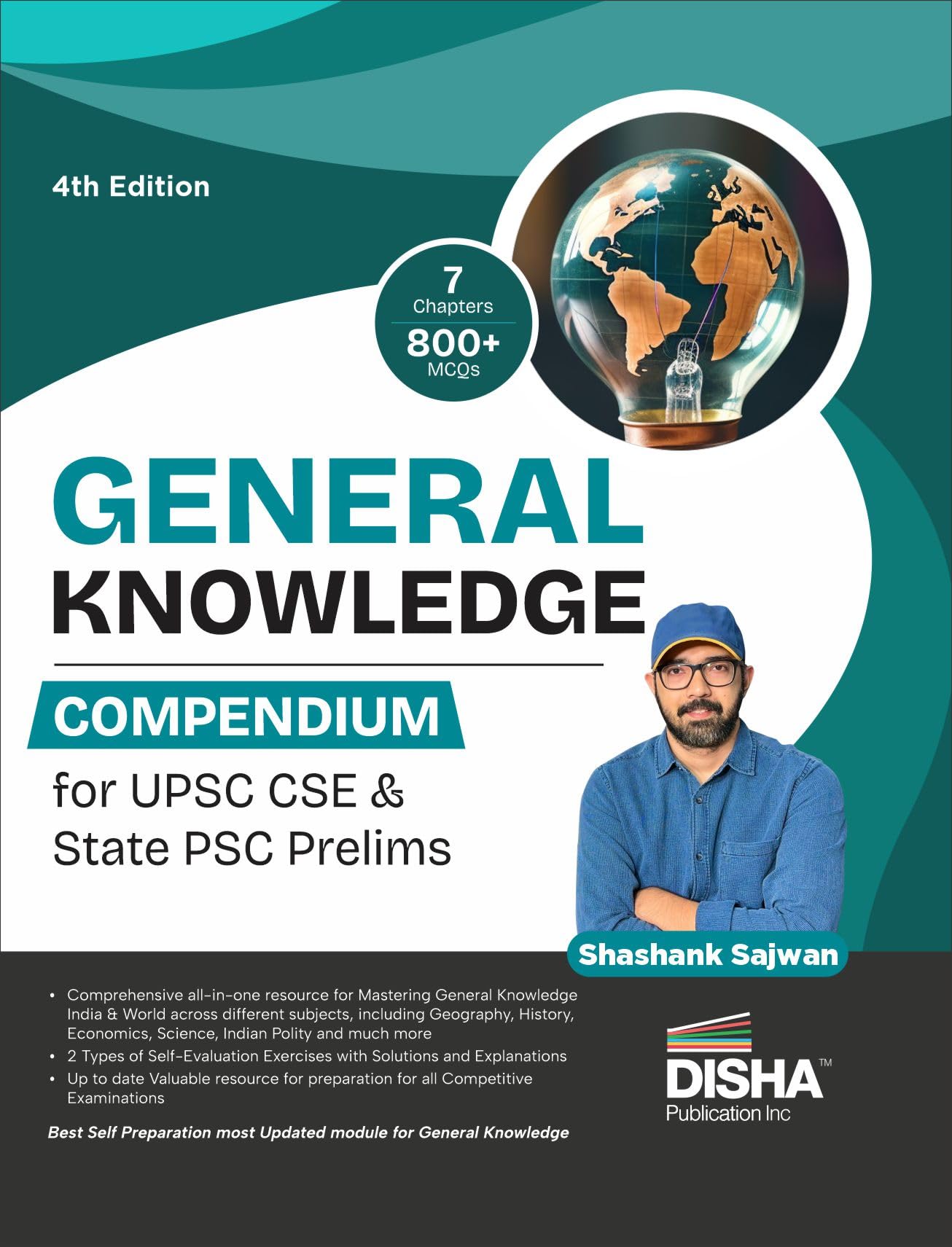 Disha General Knowledge Compendium For Upsc Cse & State Psc Prelims 1Th Edition | Civil Services